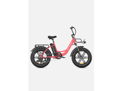 Engwe L20 Front Suspension Step-Thru E-bike One Size (SOLD OUT) Pink  click to zoom image